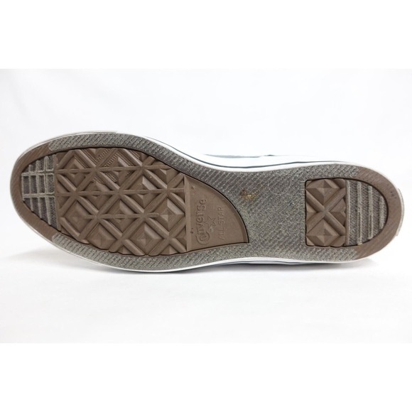 CONVERSE Men Chuck Taylor All-Star High Street 13 Grey/Black Canvas 163217F - Picture 8 of 10